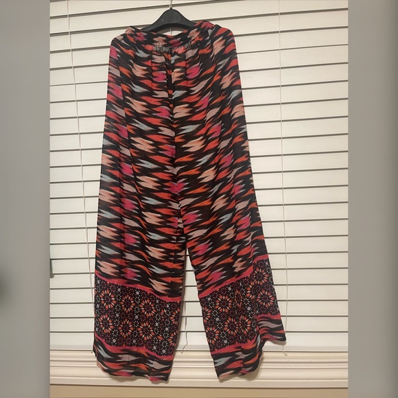 NWT Boohoo wide leg drawstring pants - Picture 2 of 5